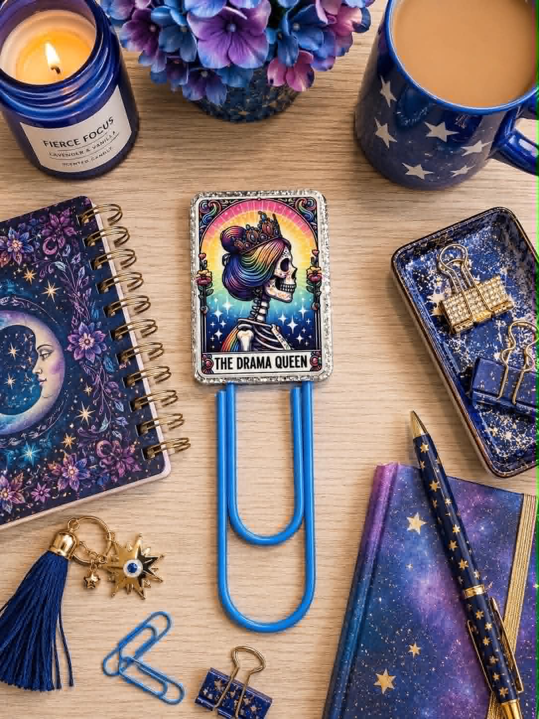 The Drama Queen Tarot Jumbo Paperclip/Bookmark