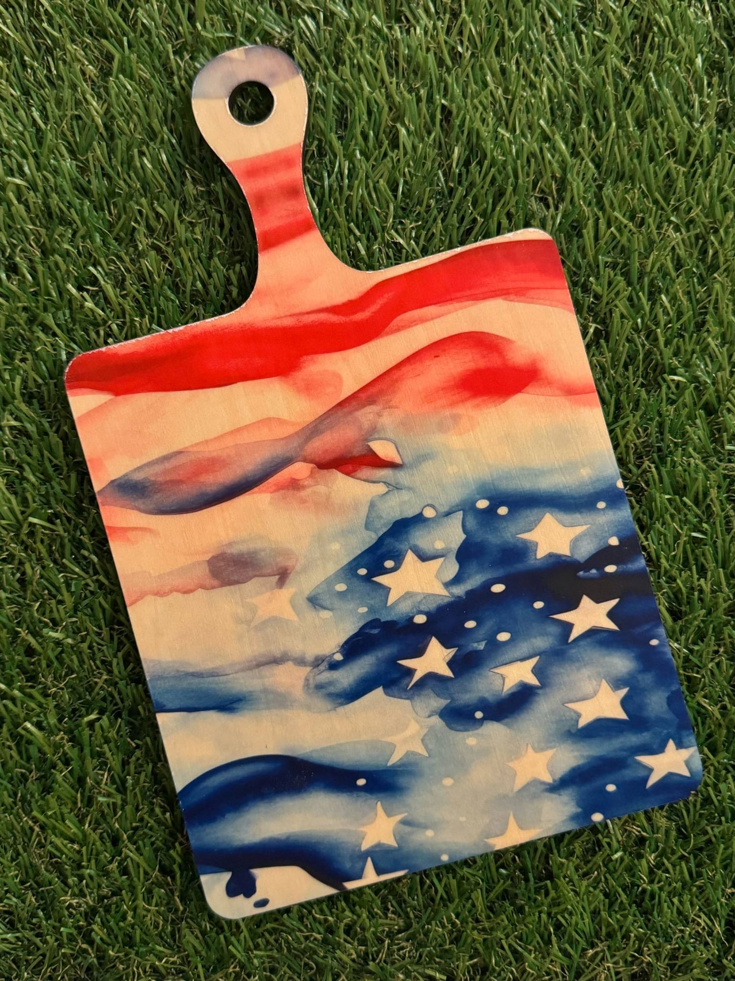 American Flag Cutting Board