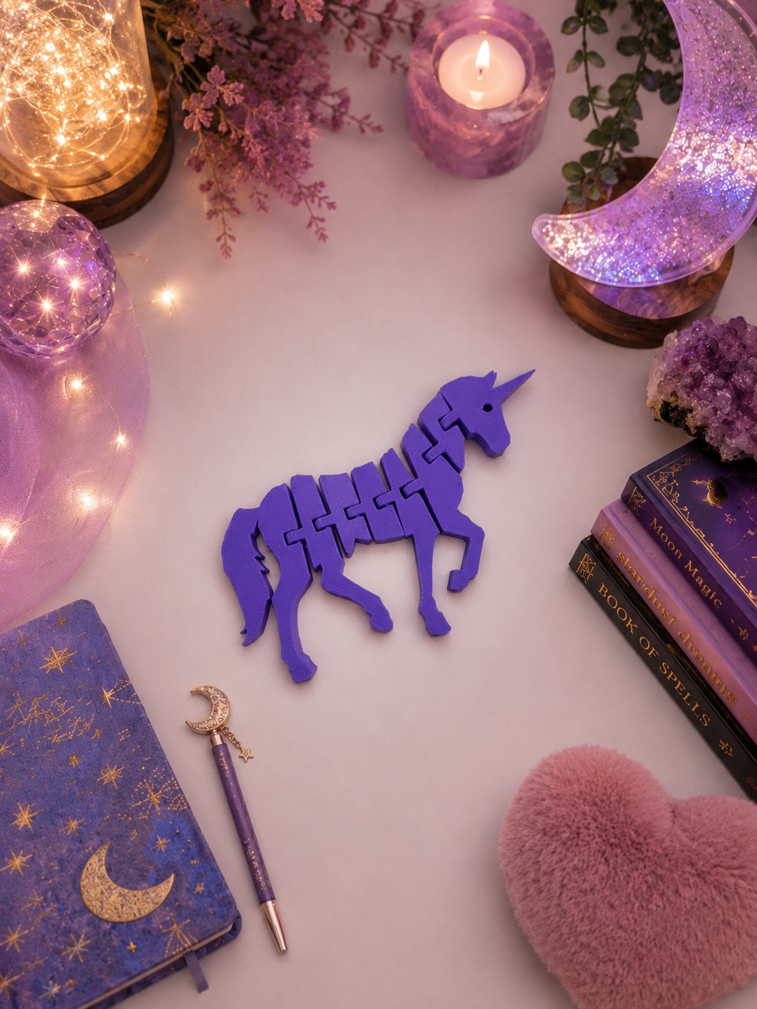 Unicorn 3D Printed Fidget Toy