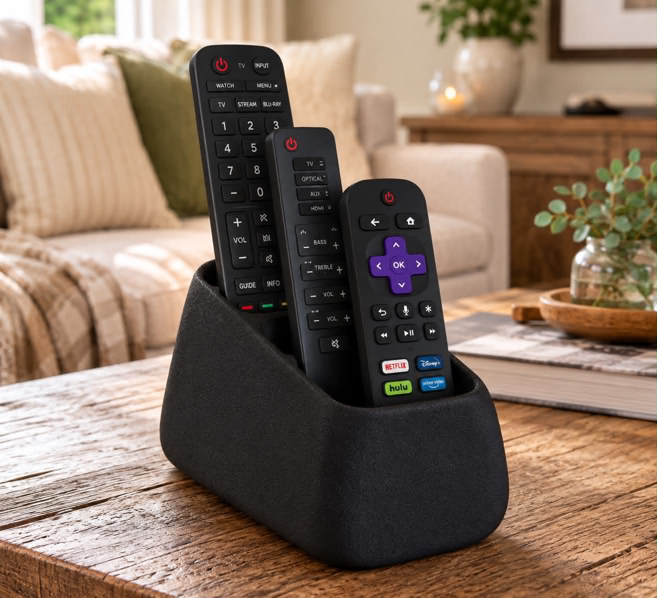 Remote Control Organizer Holder