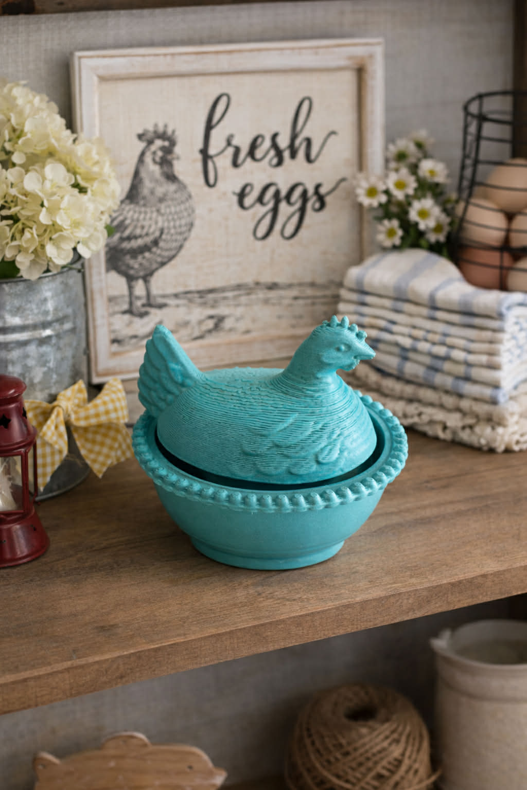 Hen In A Dish Fidget Clicker