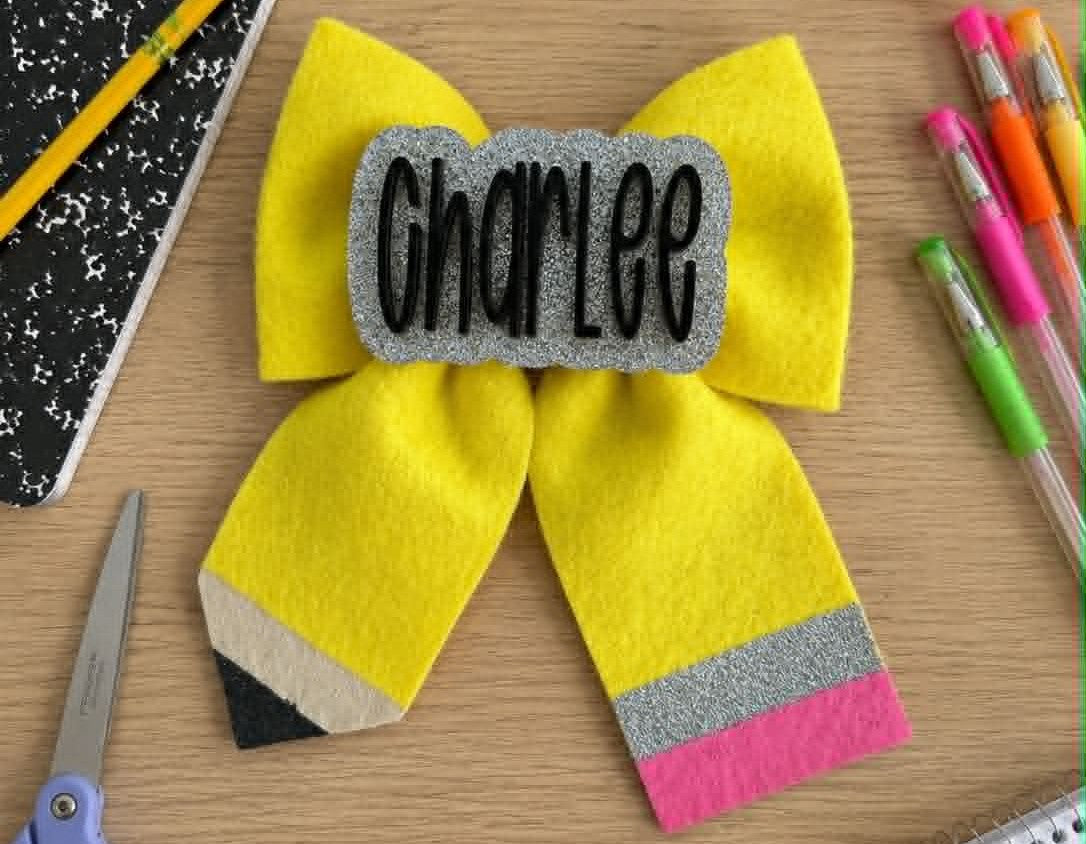 Name Pencil Bow