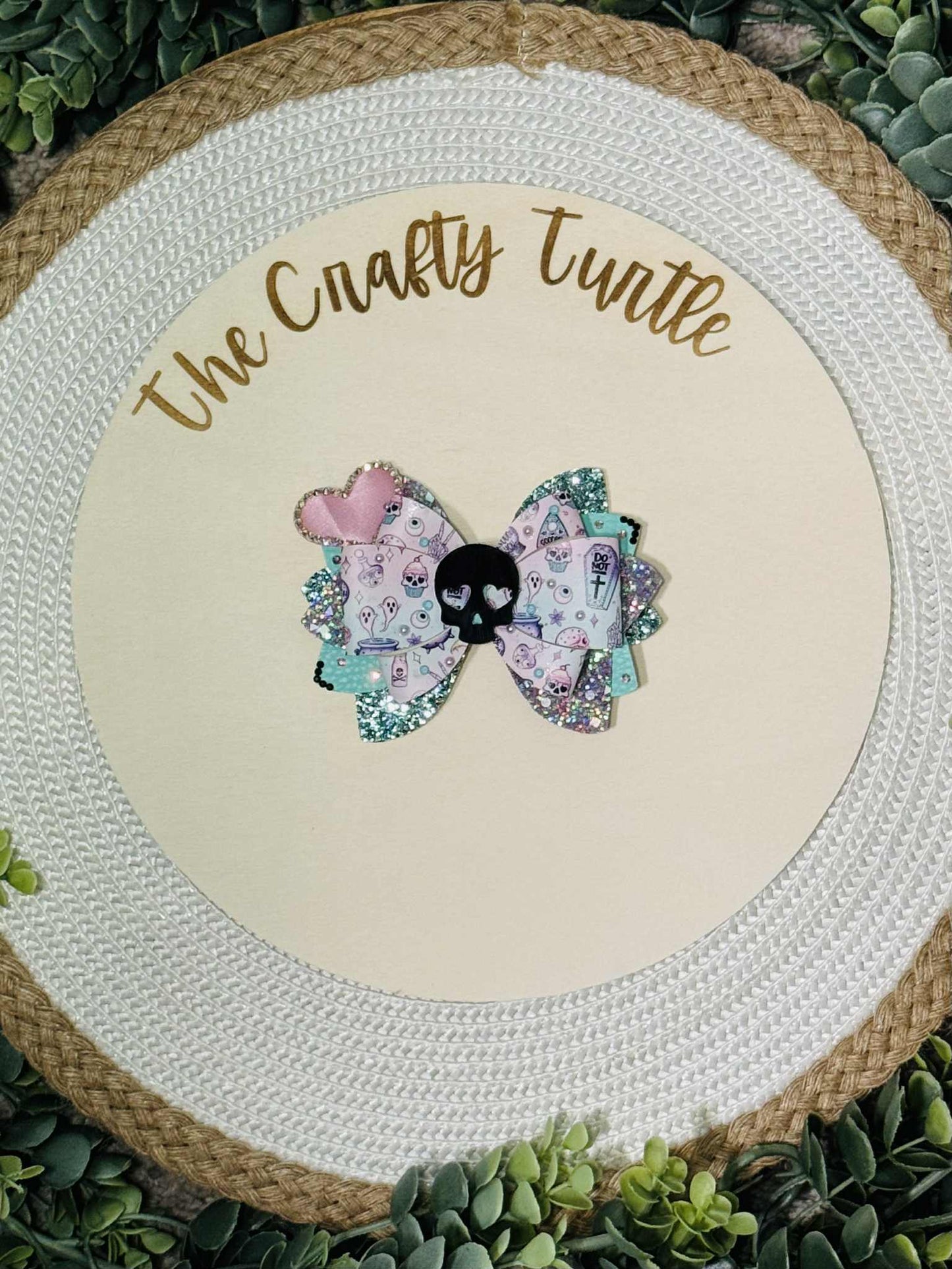 Pastel Halloween Hairbow