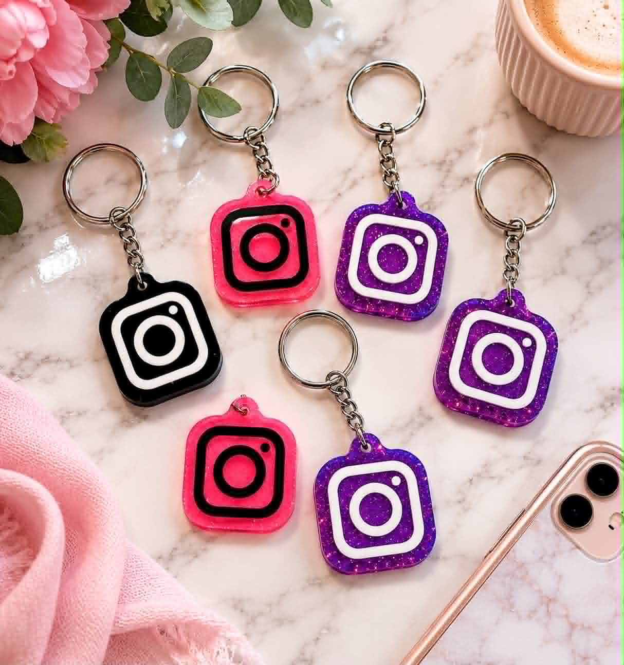 Custom Small Business NFC Keychain