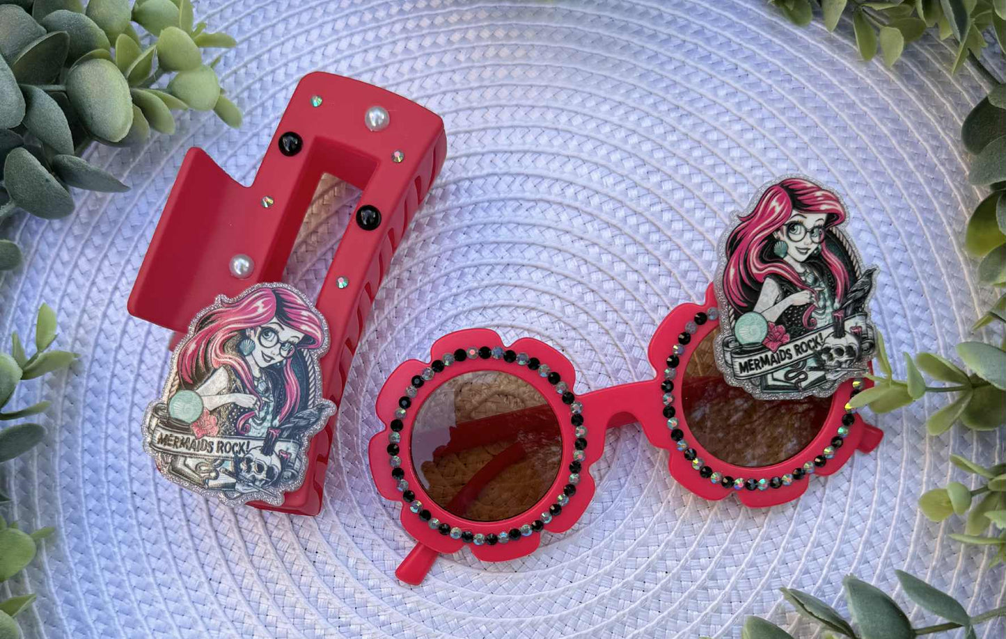 Mermaid Sunnies & Clawclip Set
