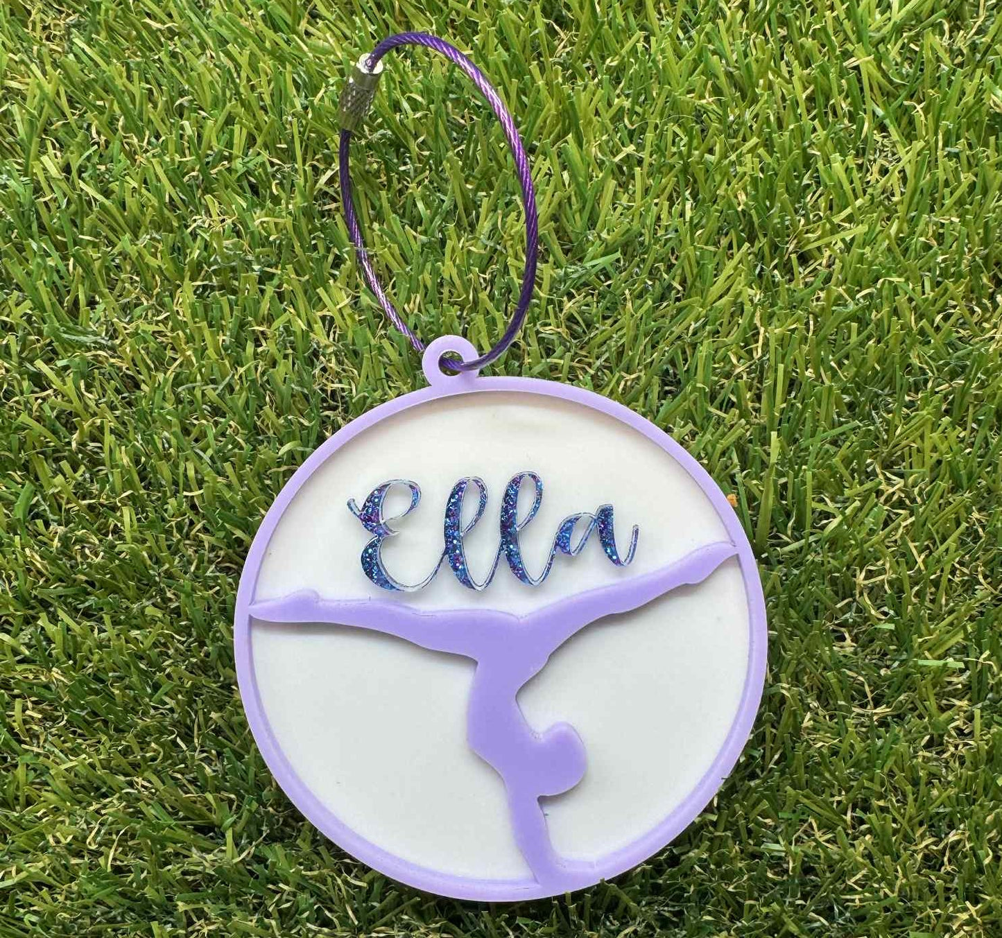 Acrylic Sports Bag Tag-Customized