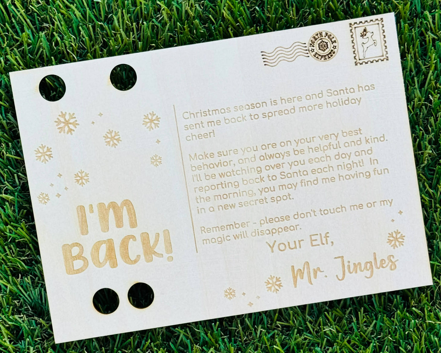 Elf Postcard Arrival