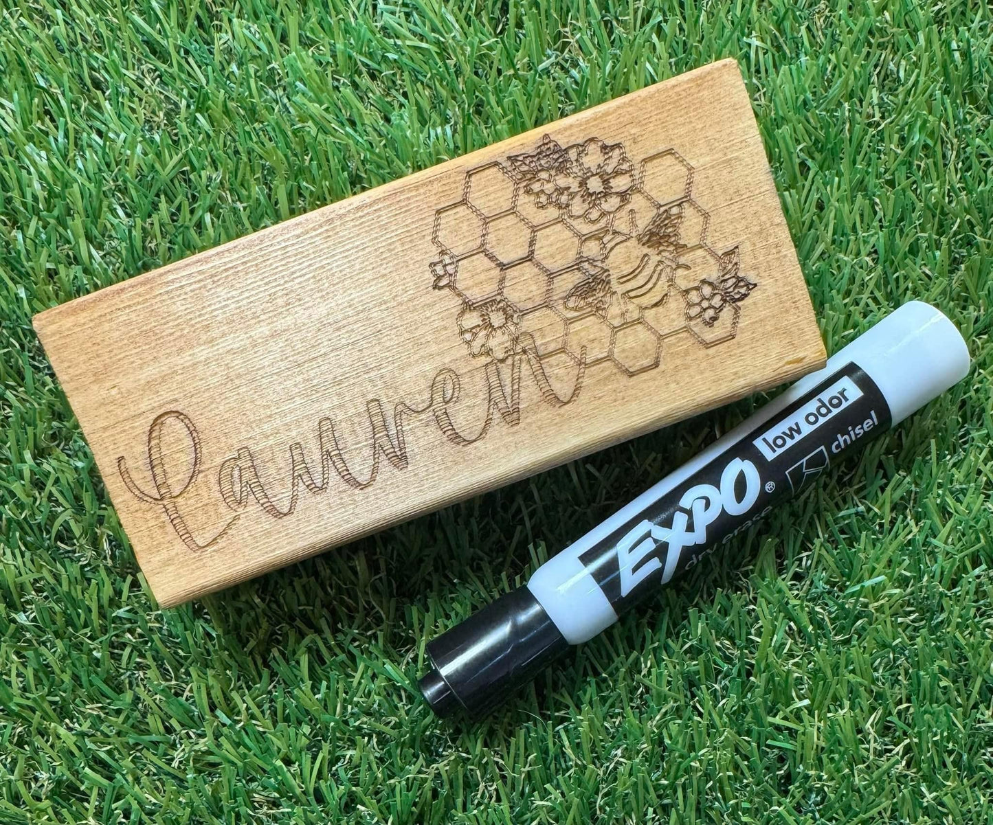 Engraved Chalkboard Eraser-Customized
