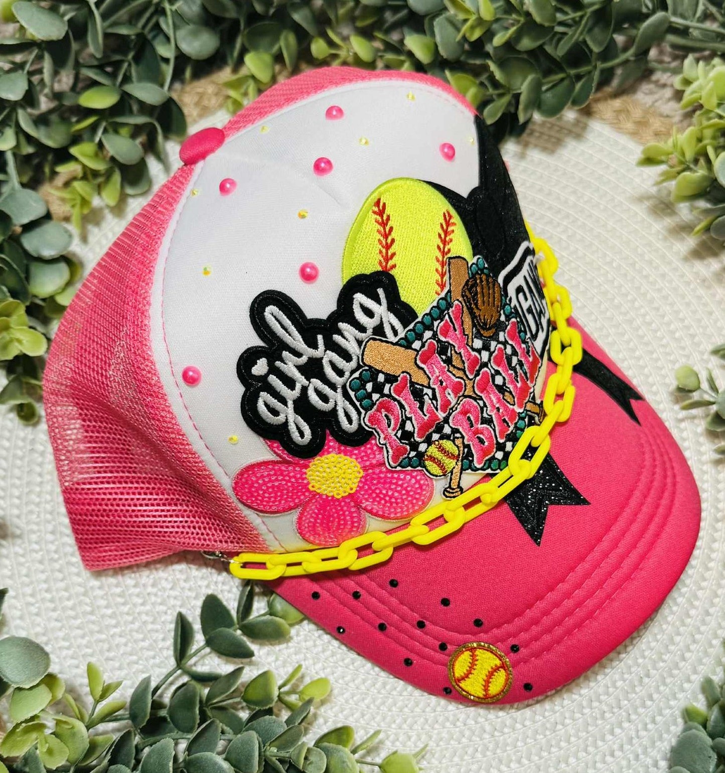 Boujee Softball Trucker Hat