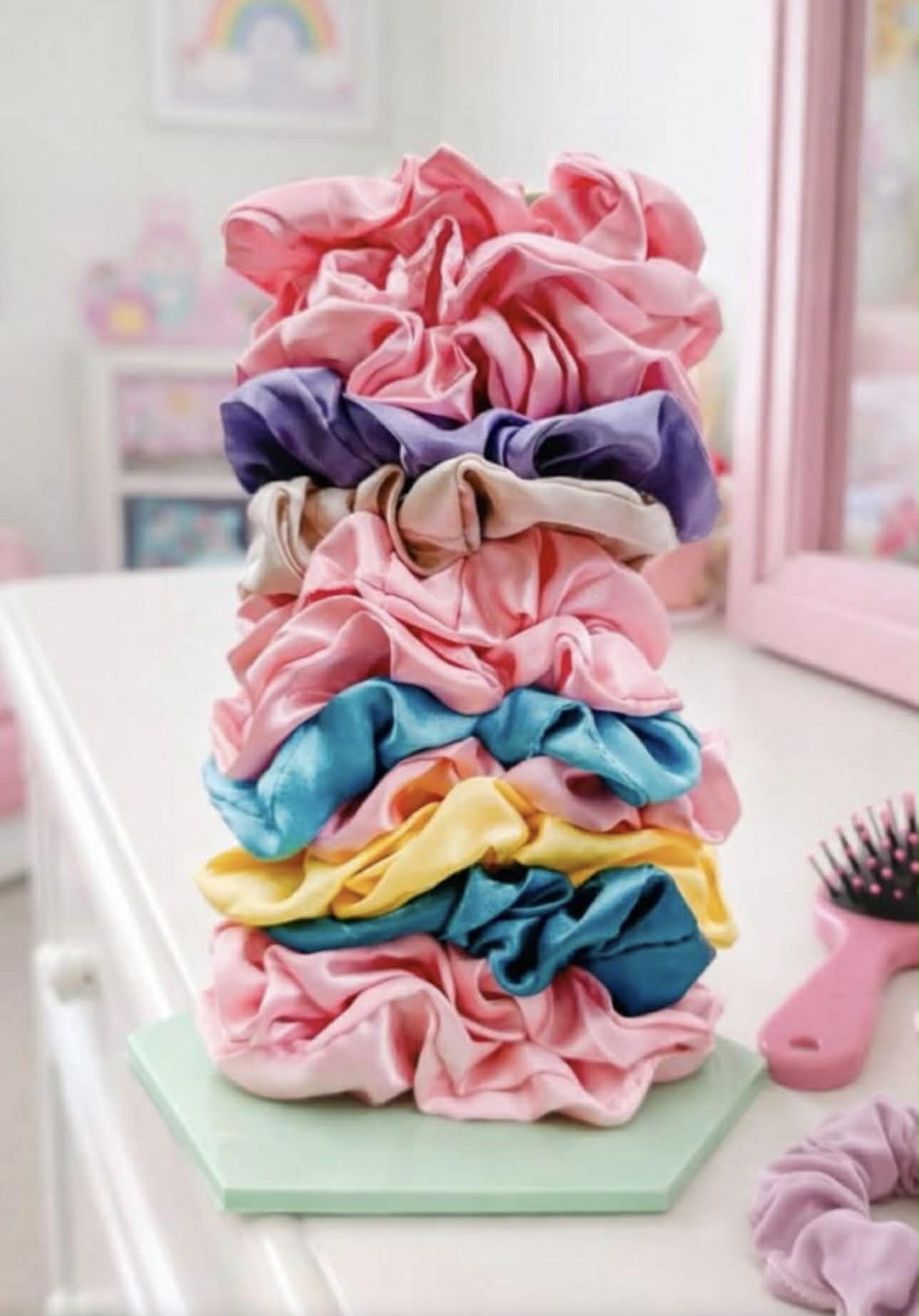 Custom Name Scrunchie Tower
