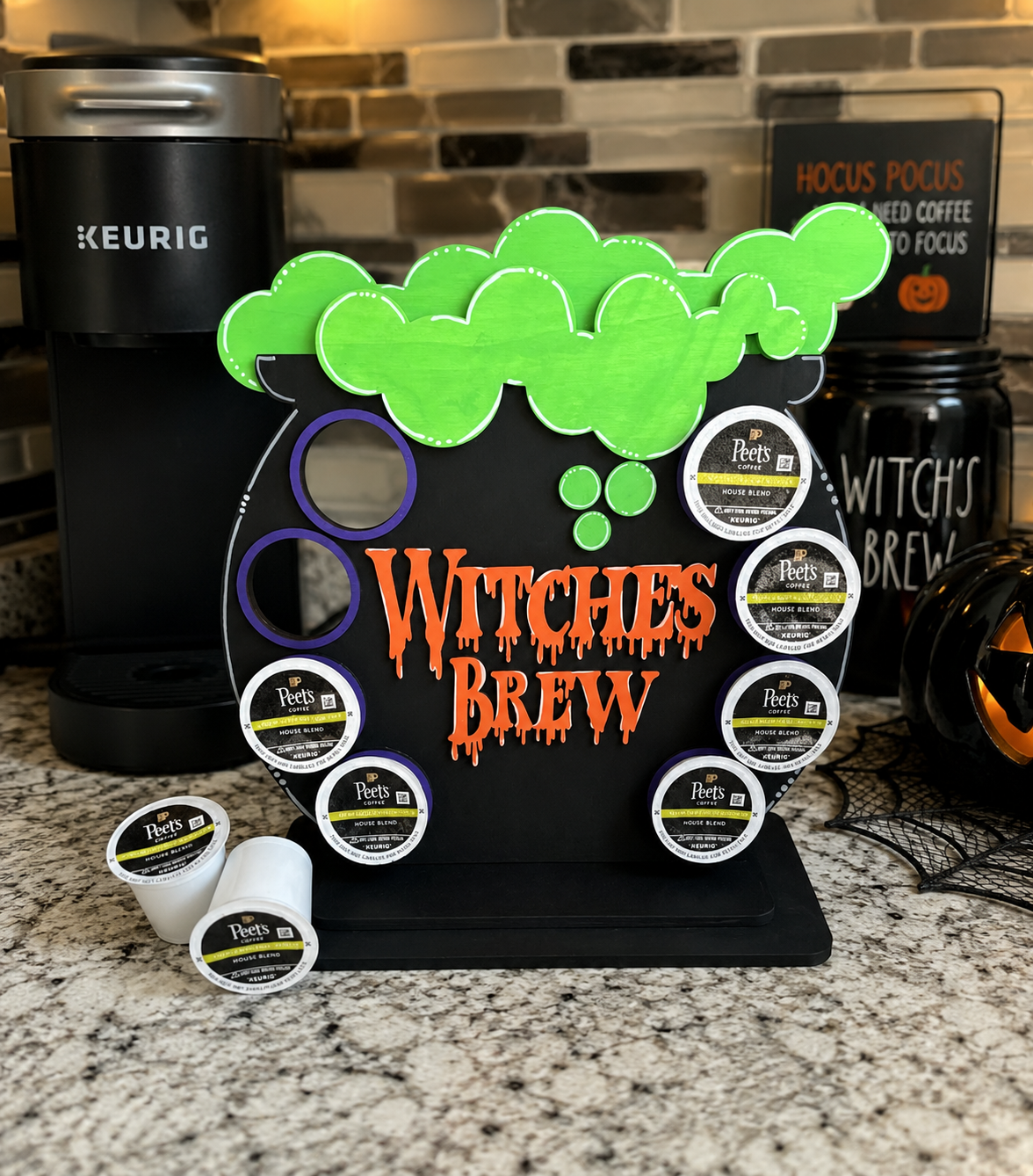 Witches Brew Keurig Coffee Pod Holder