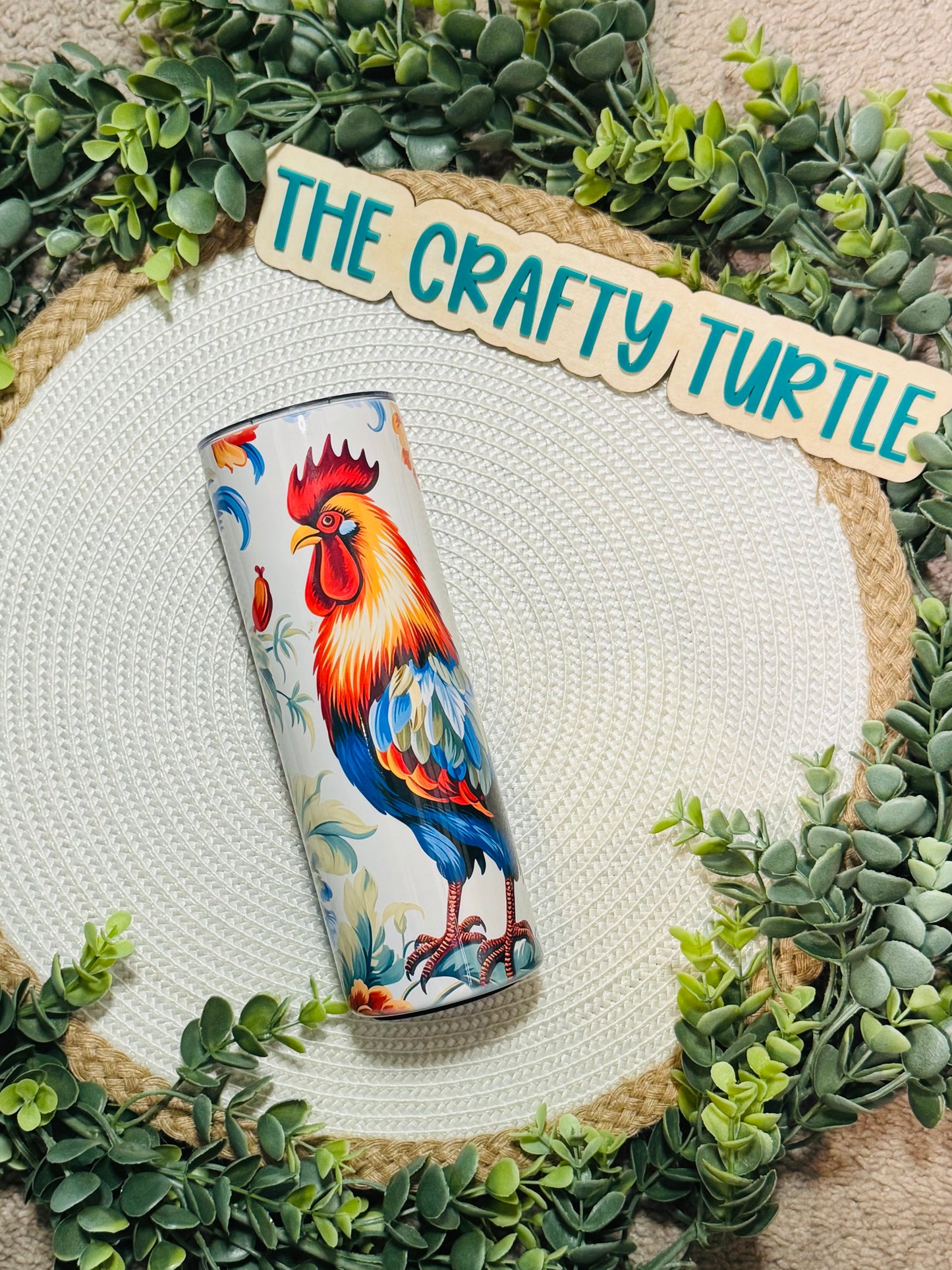 Country Rooster Tumbler