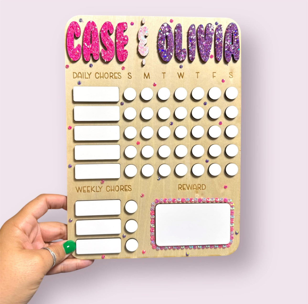 Kid's Chore Board-Customized