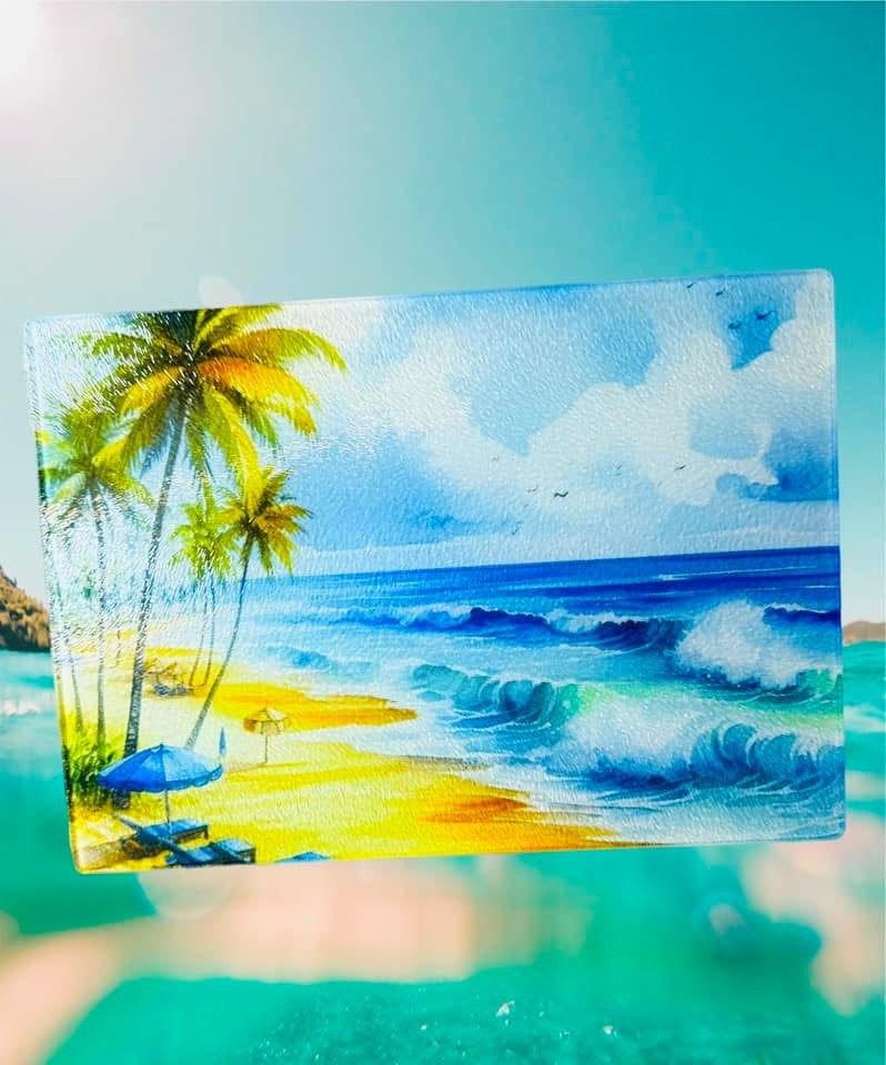 Tempered Glass Cutting Board