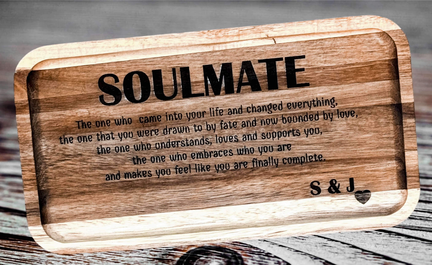 Soulmate Trinket Tray-Customized