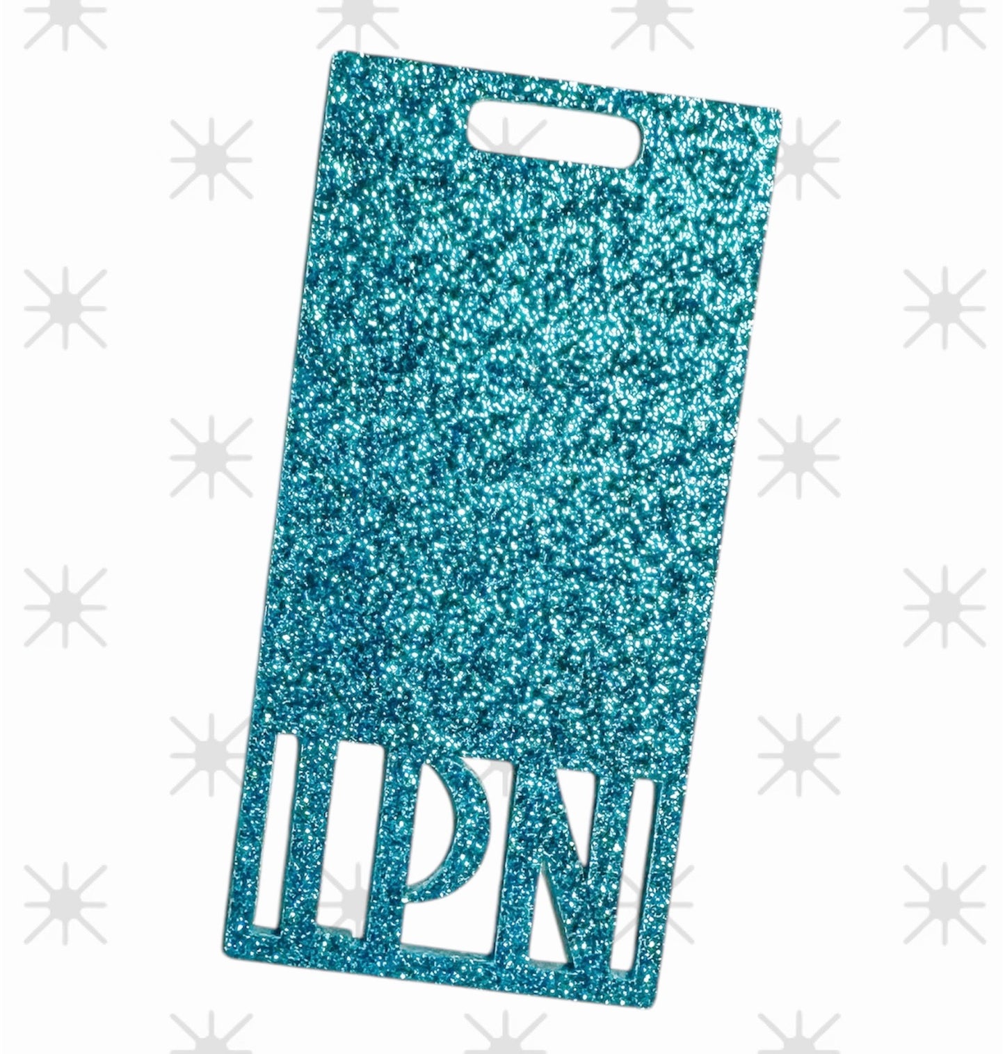 Acrylic Badge Buddy-Customized