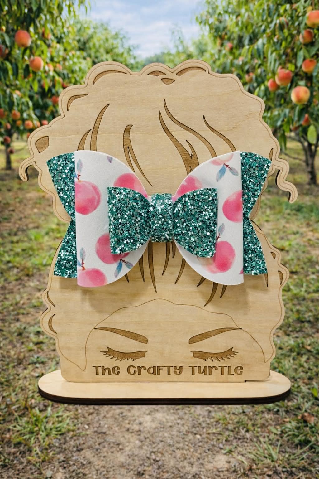 Peach Bow
