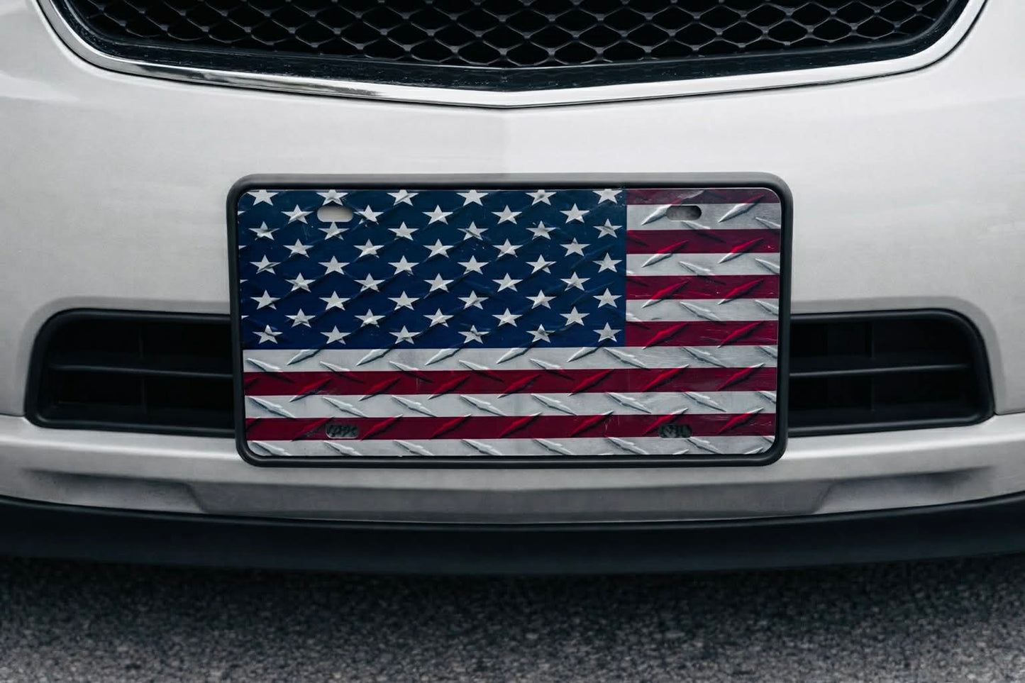 Flag Car Tag
