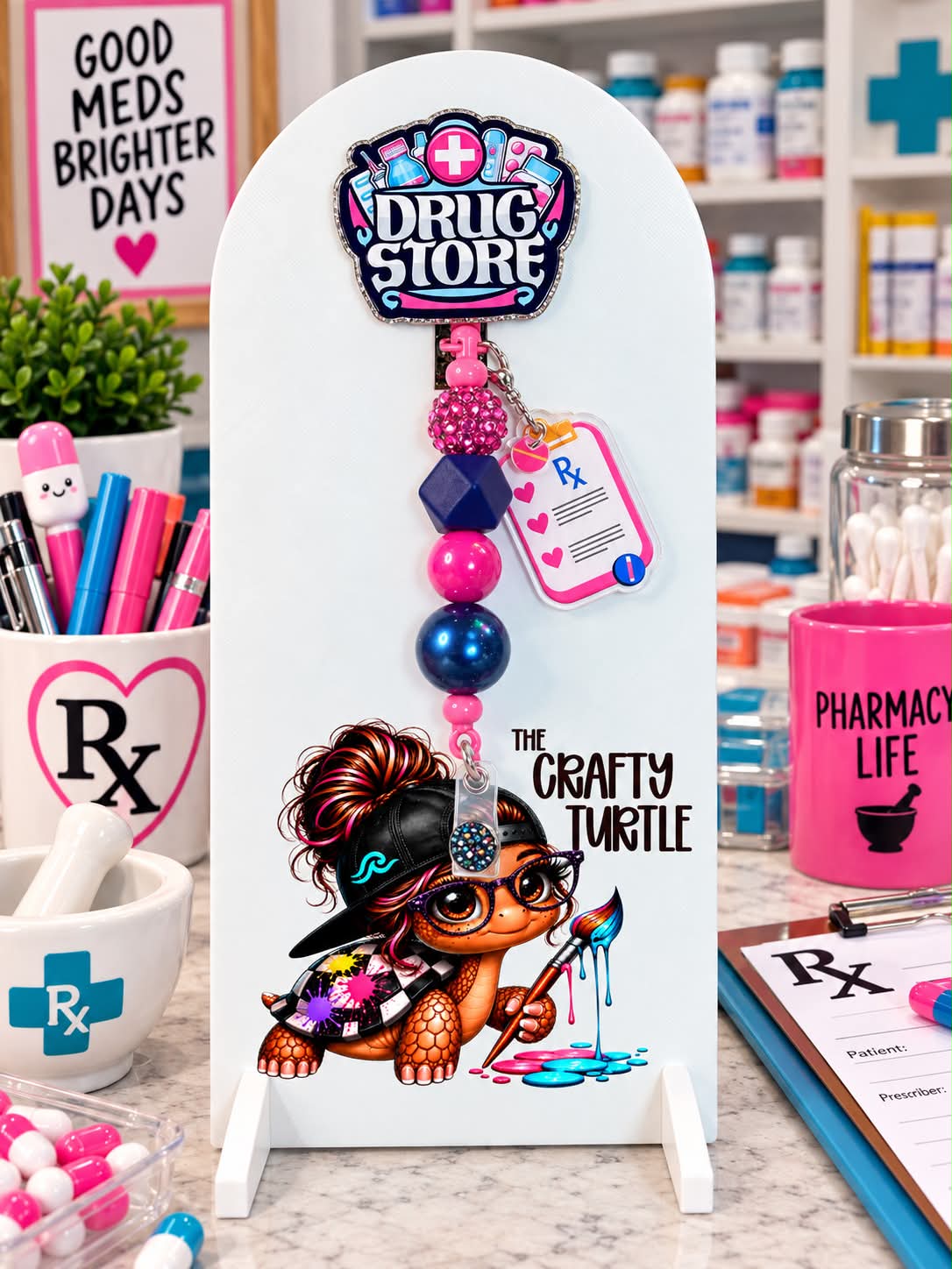 Drug Store Badge Reel