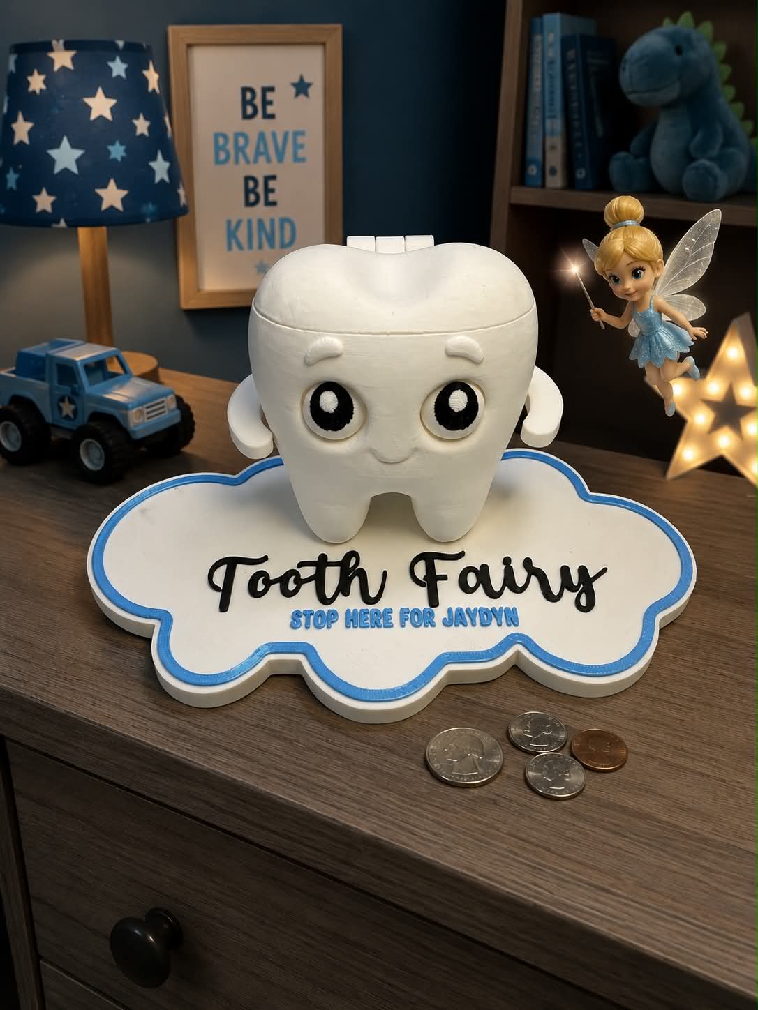 3D Printed Tooth Fairy Pickup/Drop Off