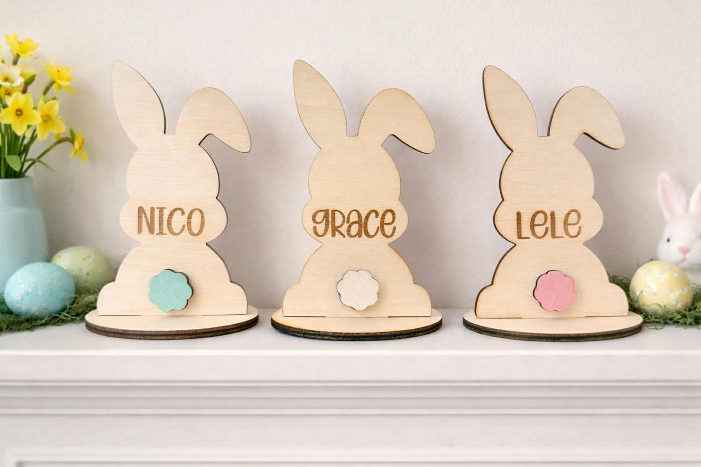 Bunny Table Decor-Customized