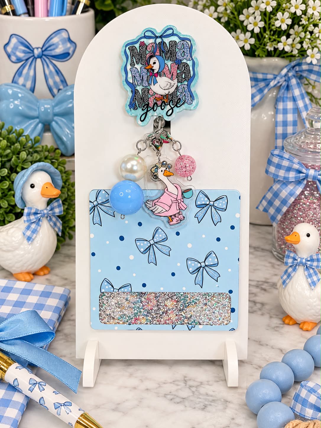 Mama Goose Badge Reel