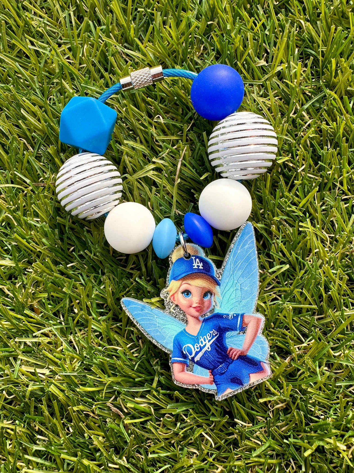 Blue D. Cup Charm