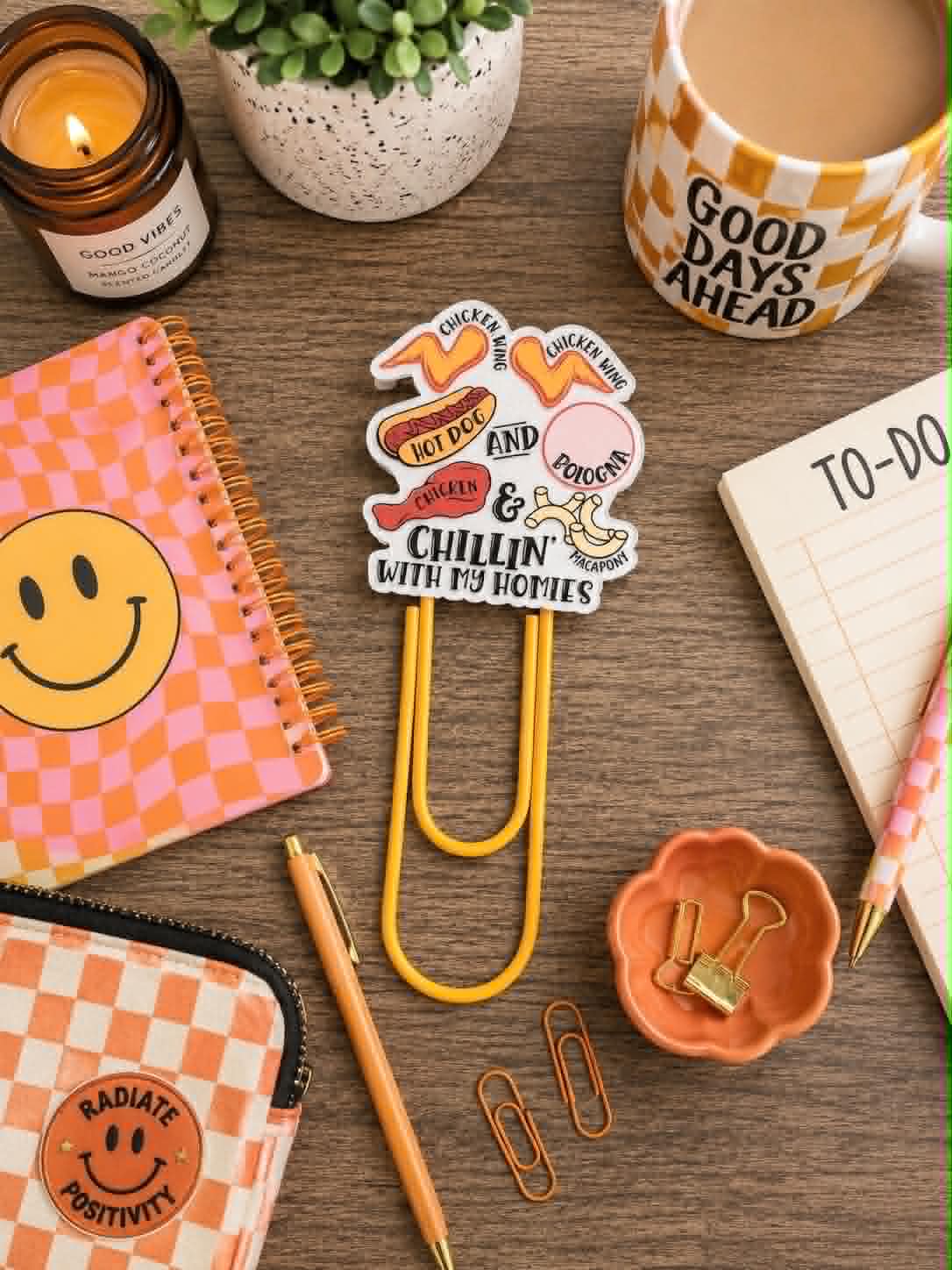 Chicken Wing Chicken Wing... Jumbo Paperclip/Bookmark