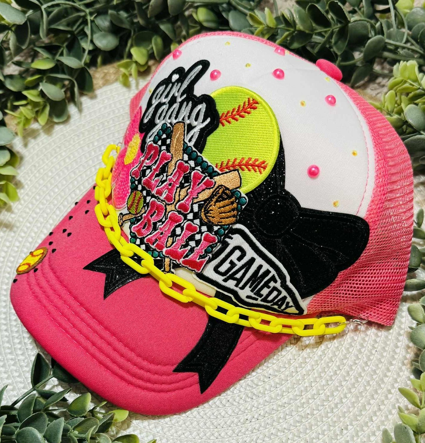Boujee Softball Trucker Hat