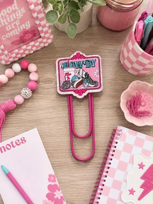 Howdy Jumbo Paperclip/Bookmark