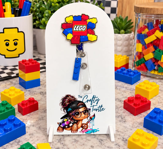 Lego Badge Reel