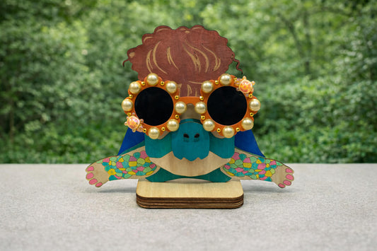 Orange Turtle Sunnies