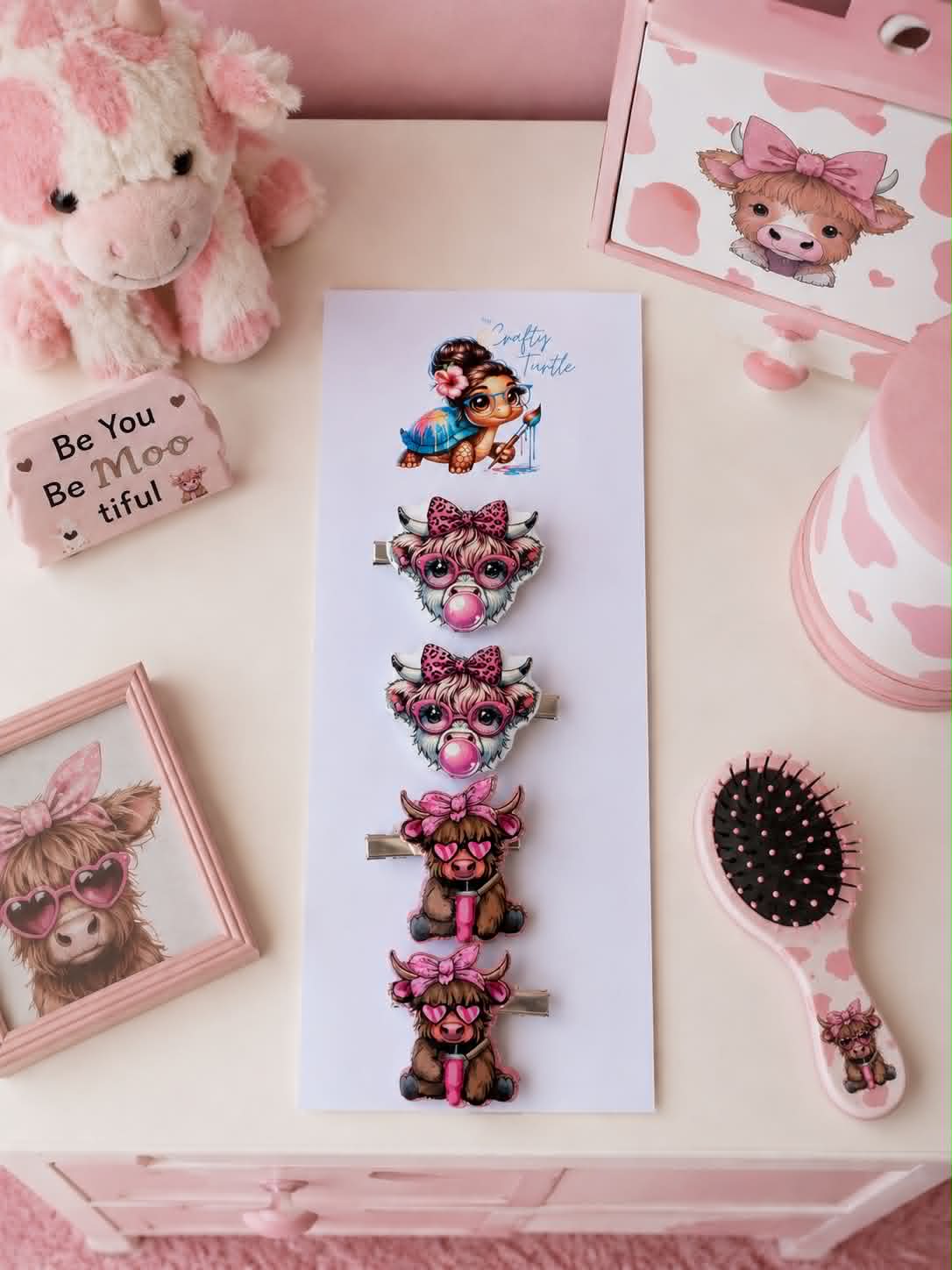 Acrylic Hair Clips (12 bundles)