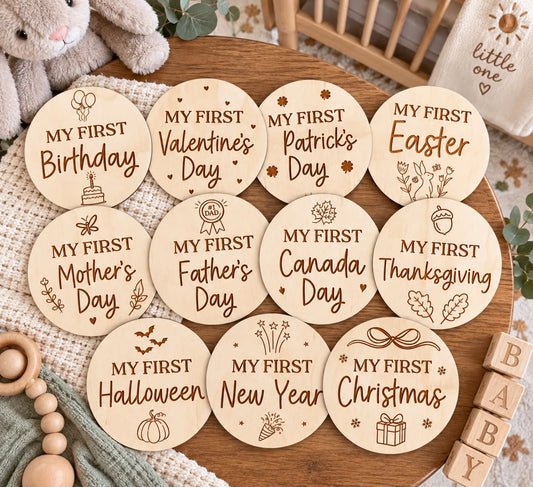 Baby's First Special Day Milestones Set