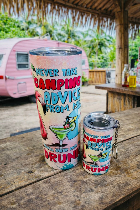 Drunk Camper Tumbler