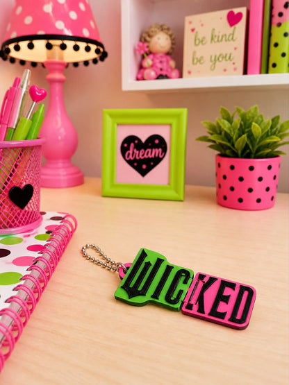 Wicked Flip Fidget Keychain