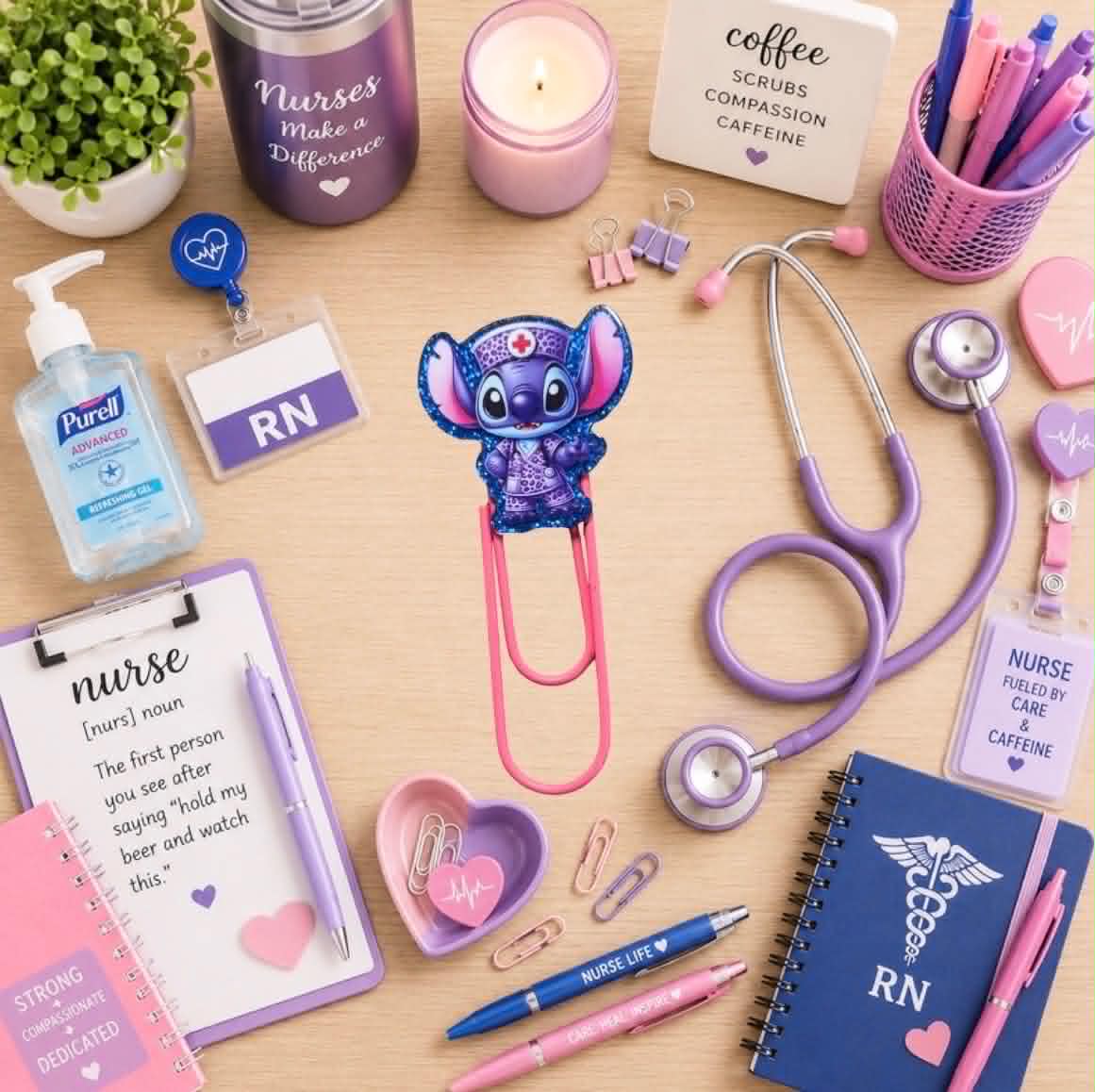 Medical Stitch Jumbo Paperclip/Bookmark