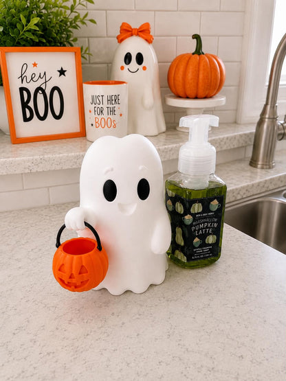 Trick Or Treating Ghost Soap Holder