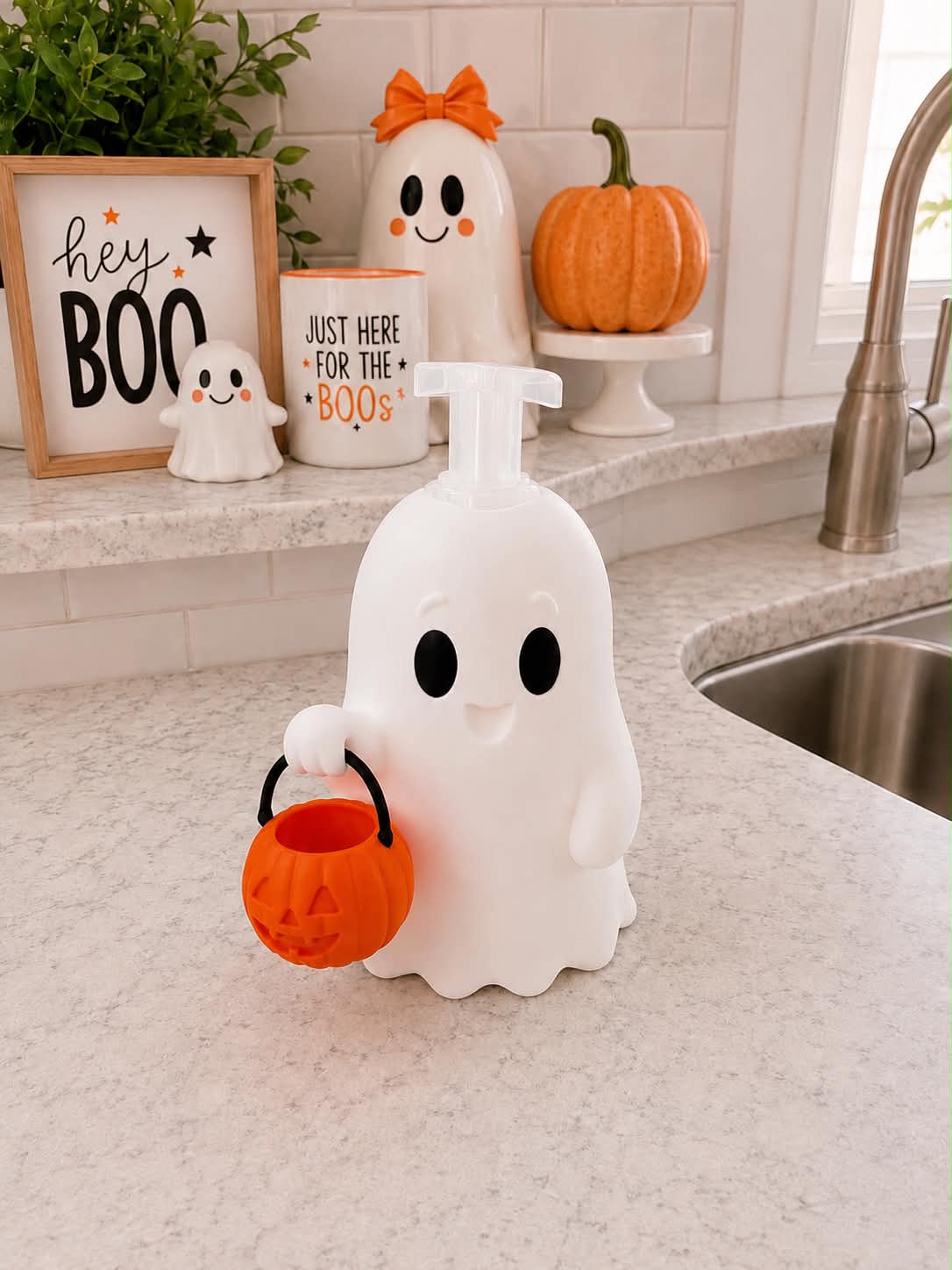 Trick Or Treating Ghost Soap Holder