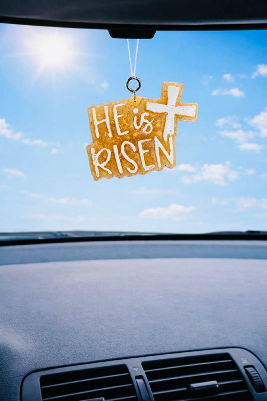 He Is Risen (golden) Freshie