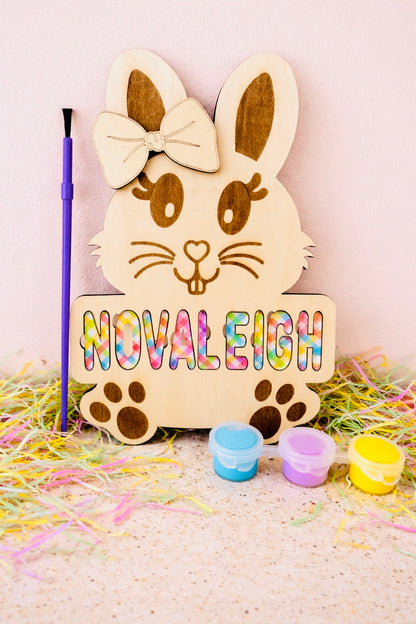 Bunny DIY Paint & Puzzle-Customized