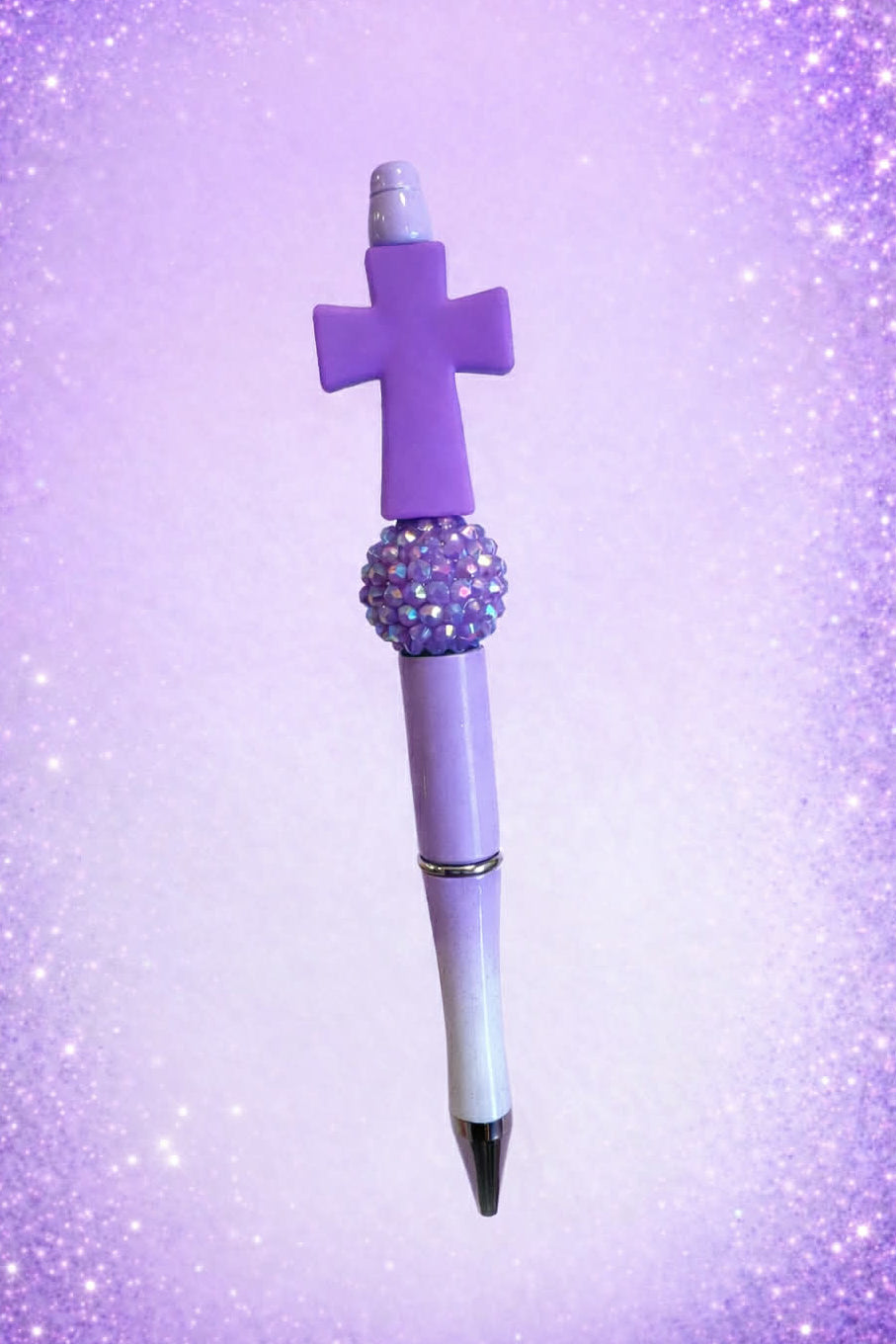 Purple Cross Pen