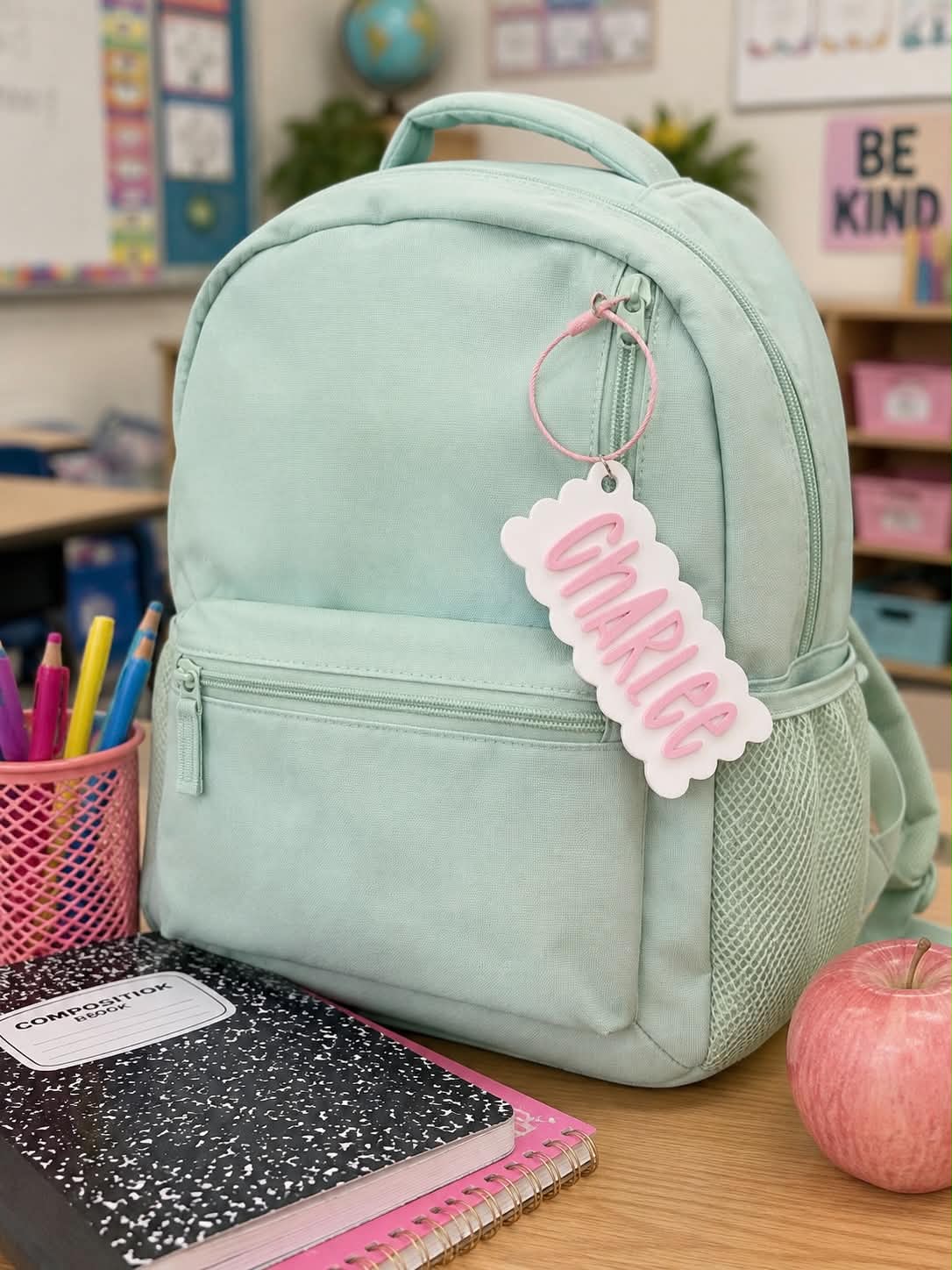 Book Bag Name Tag
