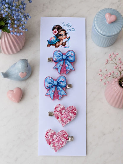 Acrylic Hair Clips (12 bundles)