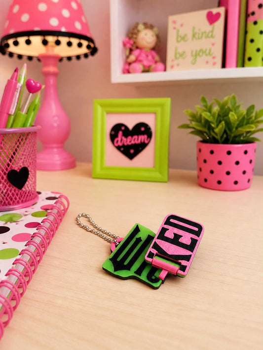 Wicked Flip Fidget Keychain