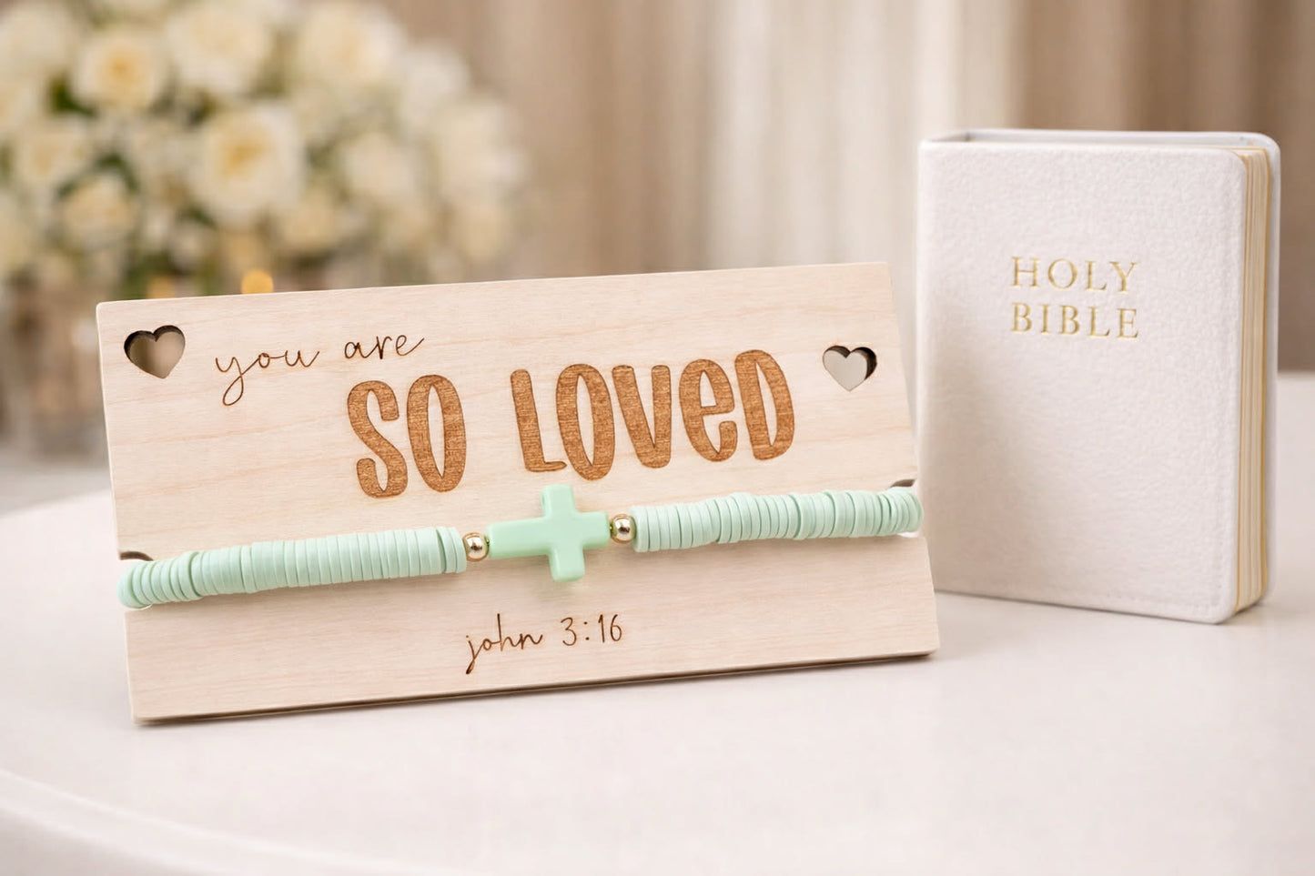 Bible Verse Bracelet Card