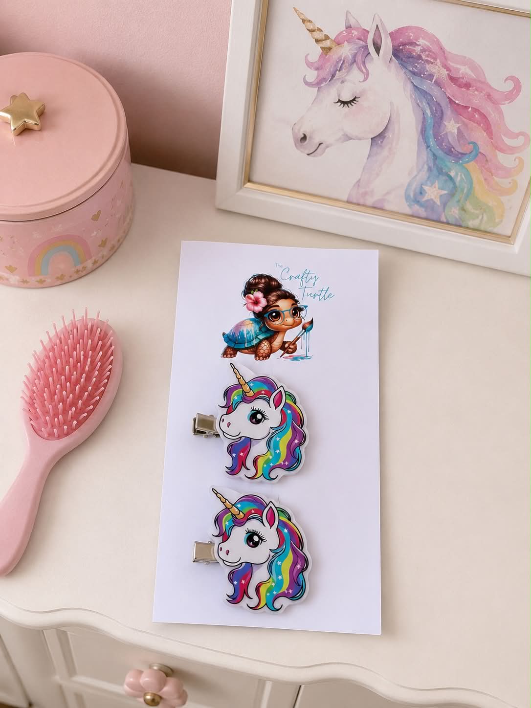 Acrylic Hair Clips (12 bundles)