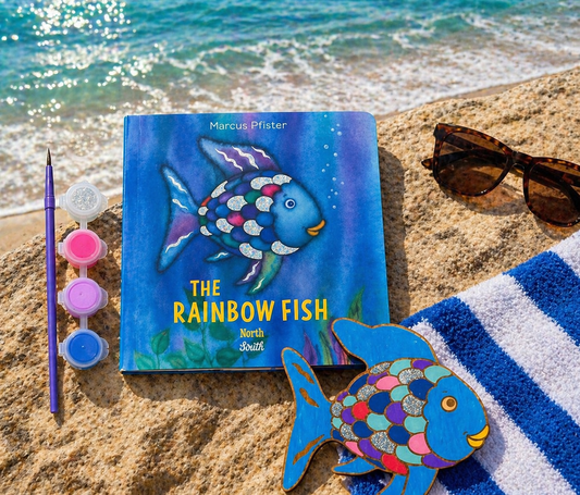 Rainbow Fish Book & DIY Paint Kit Bundle