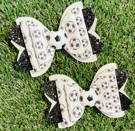Soccer Hairbow