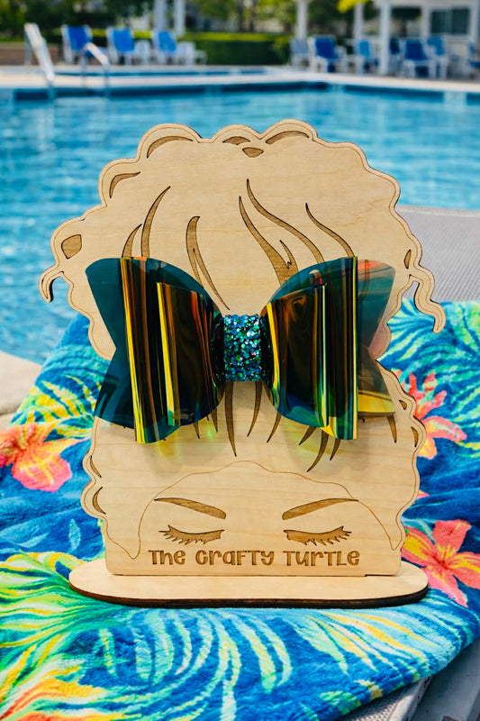 Golden Blue Pool Bow